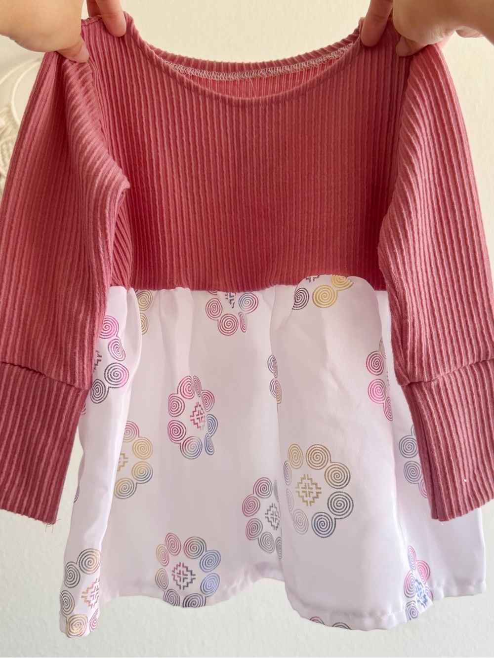 Handmade Hmong inspired long sleeve top